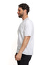 White Over Size Round T-Shirt - Khotwh