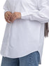 White Oxford Over Size Shirt - Khotwh