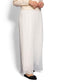 White Pleated Pants - Khotwh