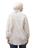 White RD - Striped V - Neck Shirt - Khotwh