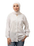 White RD - Striped V - Neck Shirt - Khotwh