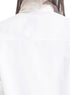White Short Poplin Shirt - Khotwh