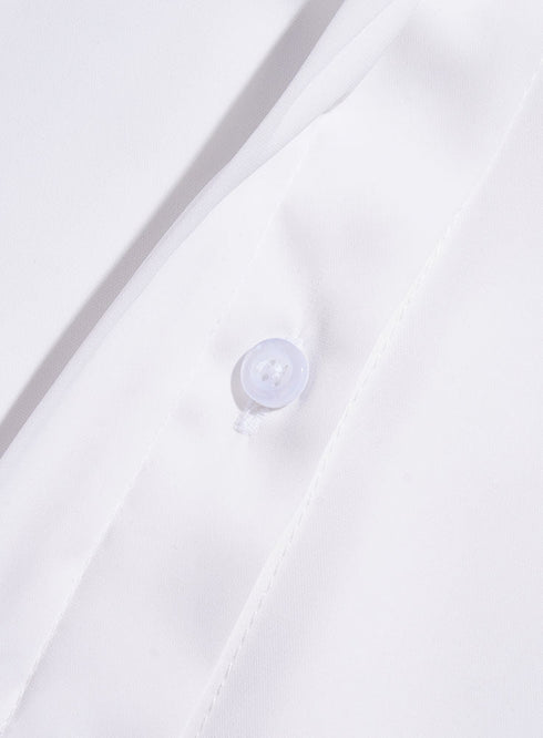 White Sleeveless Basic Shirt - Khotwh