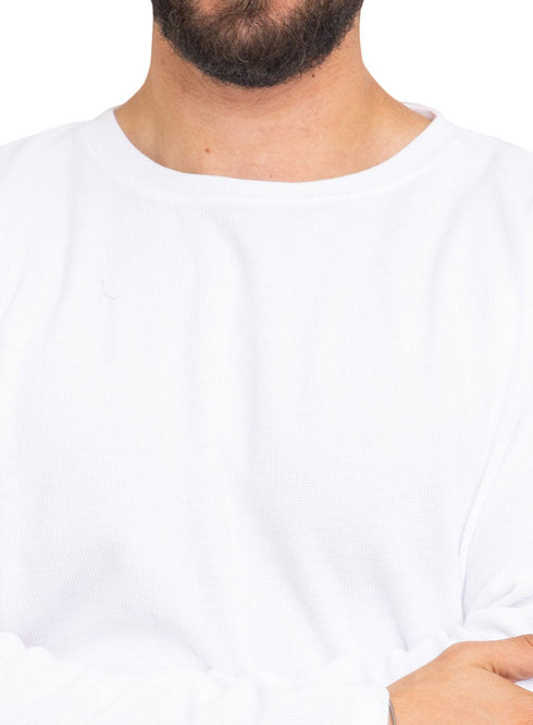 White Squares Long Sleeve (M) - Khotwh