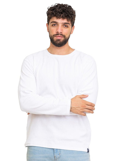 White Squares Long Sleeve (M) - Khotwh