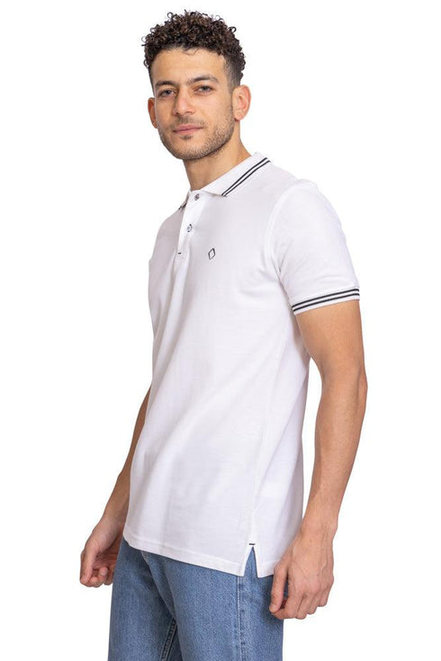 White Tipped Polo - Khotwh