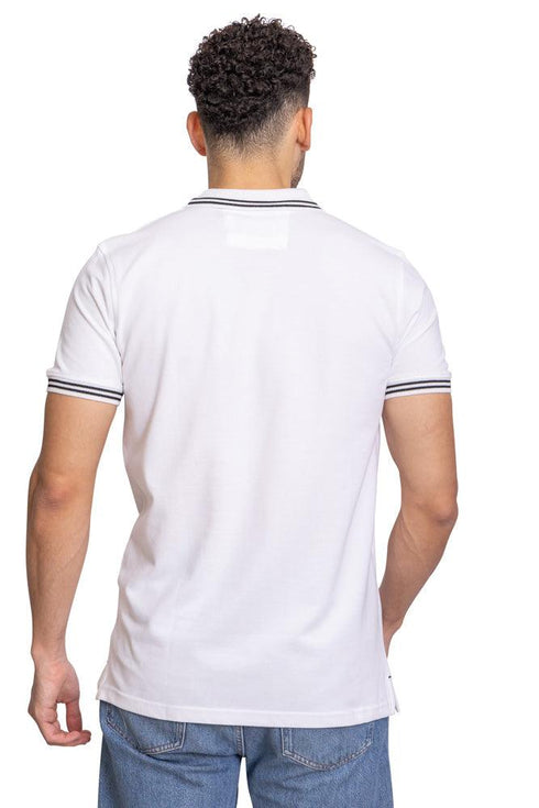 White Tipped Polo - Khotwh