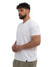 White V-neck T-Shirt - Khotwh