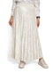 White V - Pleated Skirt - Khotwh