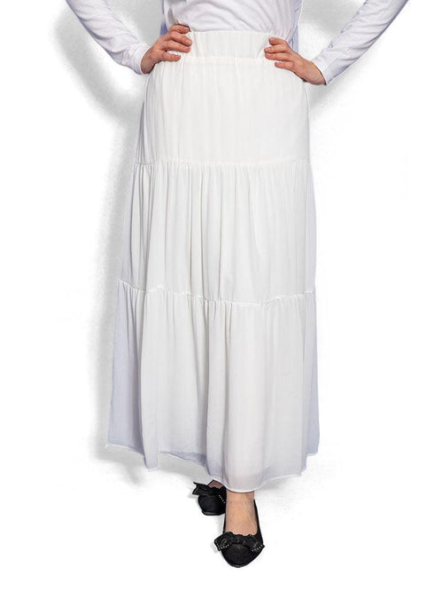 White W - Skirt - Khotwh