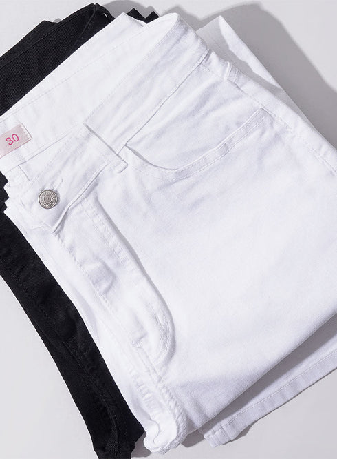 White Wide Gabardine - Khotwh