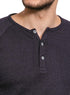 W.Medieval Blue Henley - Khotwh