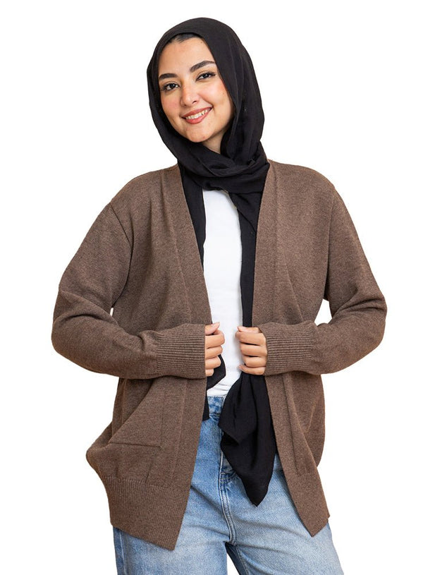 Wood Andy - Basic Pocket Cardigan - Khotwh