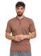 Wood Design 01022Knit Polo Neck Zipper - T-Shirt - Khotwh