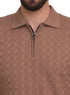 Wood Design 01040Knit Polo Neck Zipper - T-Shirt - Khotwh