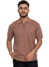 Wood Design 01055Knit Polo Neck Zipper - T-Shirt - Khotwh
