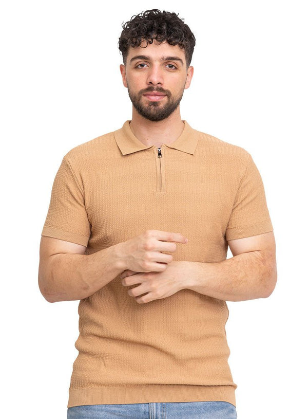Wood Design 7545Knit Polo Neck S - T-Shirt - Khotwh