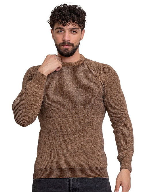 Wood - Design173 Br - Round Pullover - Khotwh