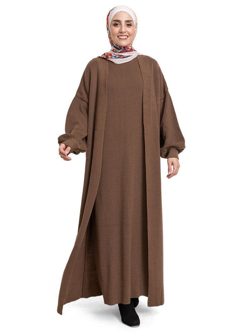 Wood Dress Knit Suit - Khotwh