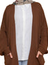 Wood knitted - Long Cardigan - Khotwh
