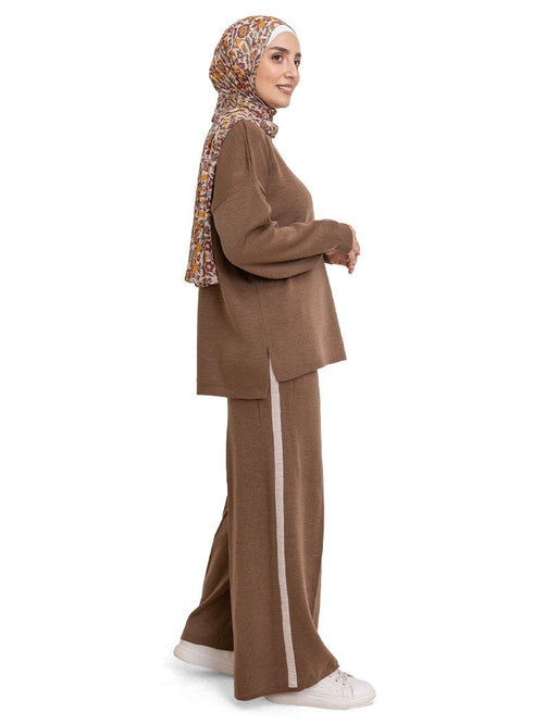 Wood Line Knit Suit - Khotwh