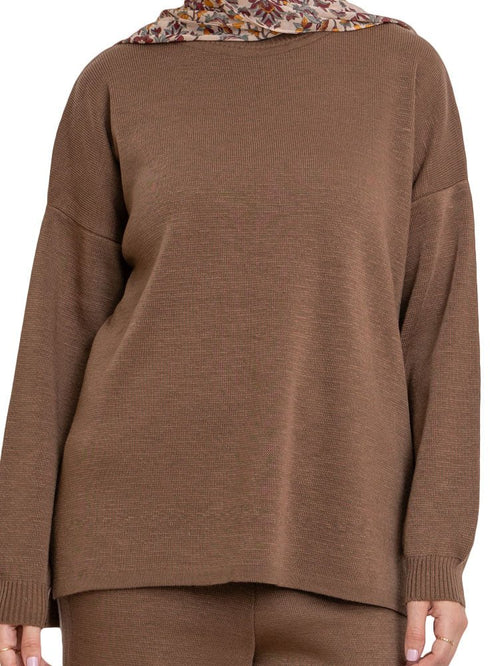 Wood Line Knit Suit - Khotwh