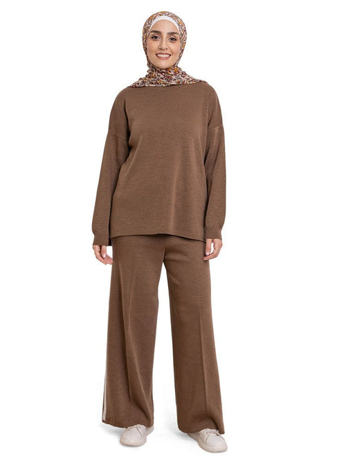 Wood Line Knit Suit - Khotwh