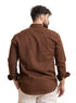 Wood Linen Shirt - Khotwh