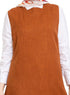 Wood Linen Sleeveless Dress - Khotwh