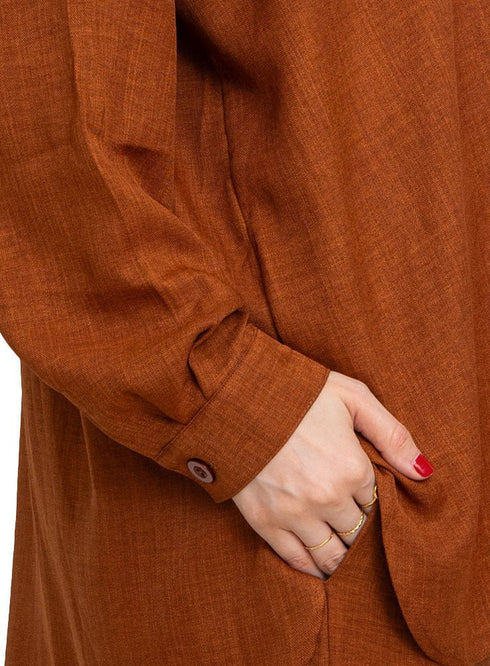 Wood Linen Suit - Khotwh