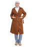Wood Long Feather Jacket - Khotwh