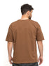 Wood Over Size Round T-Shirt - Khotwh