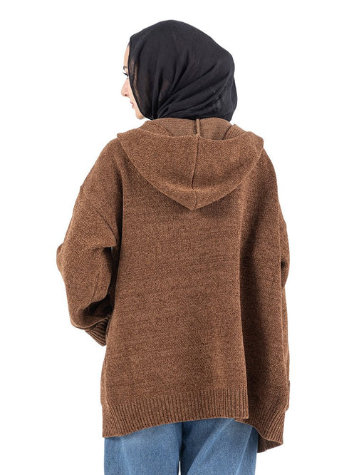 Wood Pocket Velvet Cardigan - Khotwh