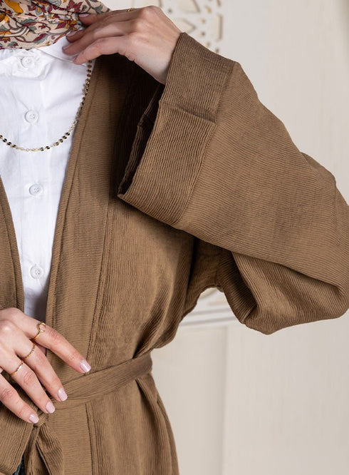 Wood RD - Long Cardigan - Khotwh