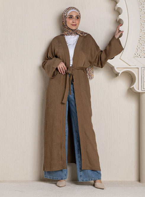 Wood RD - Long Cardigan - Khotwh