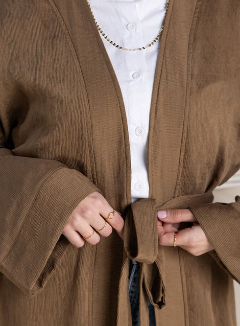 Wood RD - Long Cardigan - Khotwh