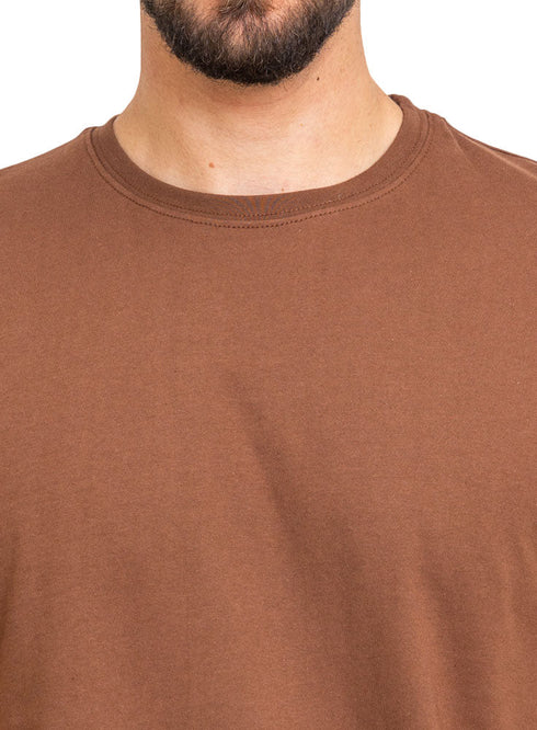 Wood Regular Round T-shirt - Khotwh