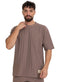 Wood S - Jacquard O - S Round T-Shirt - Khotwh