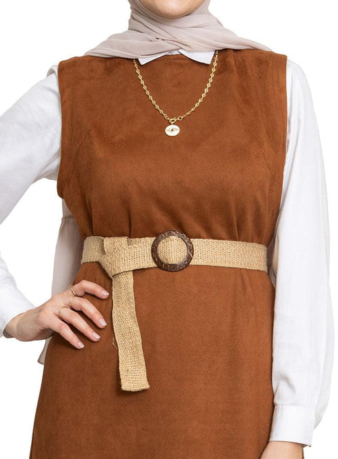 Wood Sleeve - Less Dress - Khotwh