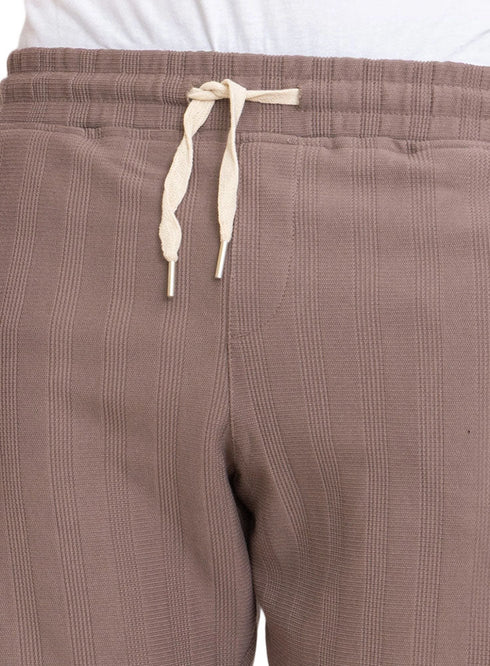 Wood Striperd Jacquard Short - Khotwh