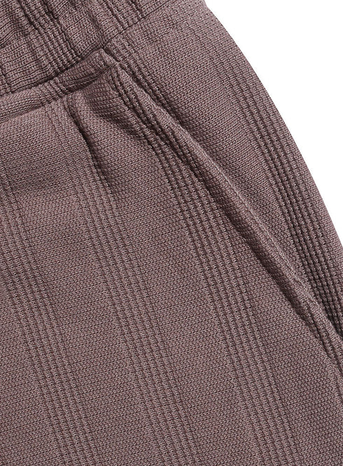 Wood Striperd Jacquard Short - Khotwh