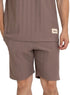 Wood Striperd Jacquard Short - Khotwh
