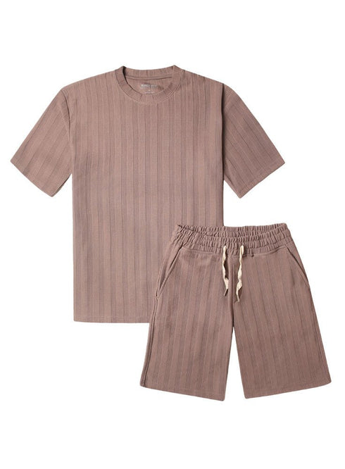 Wood Striperd Jacquard Short - Khotwh