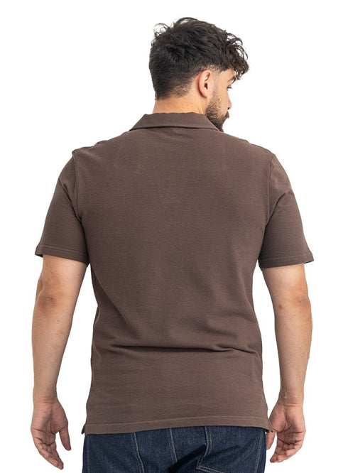Wood V-Neck Crunchy-Oversize T-Shirt - Khotwh