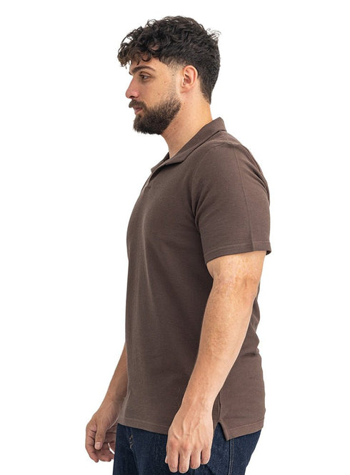 Wood V-Neck Crunchy-Oversize T-Shirt - Khotwh