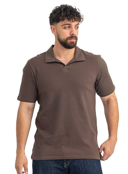 Wood V-Neck Crunchy-Oversize T-Shirt - Khotwh