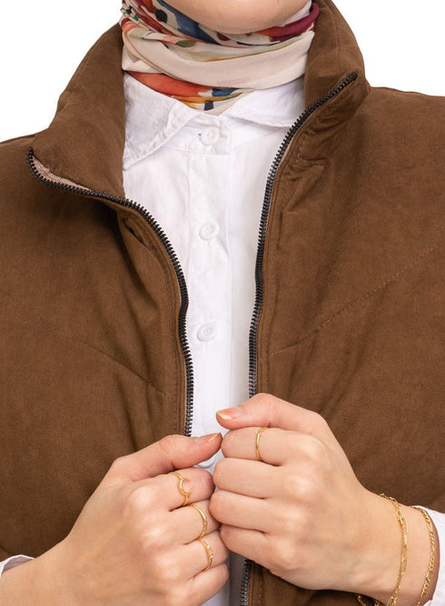 Wood Velvet Vest - Design 2 - Khotwh