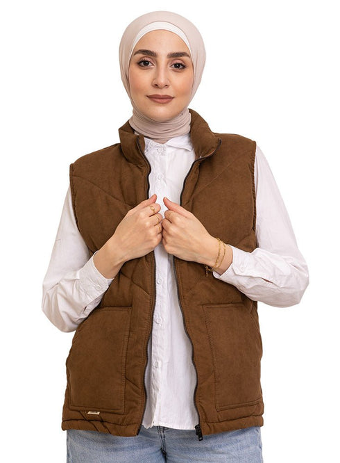 Wood Velvet Vest - Design 2 - Khotwh