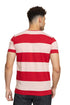 W.Striped Rouge Striped Round T-shirt - Khotwh