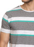 W.Striped Shanih Striped Round T-shirt - Khotwh
